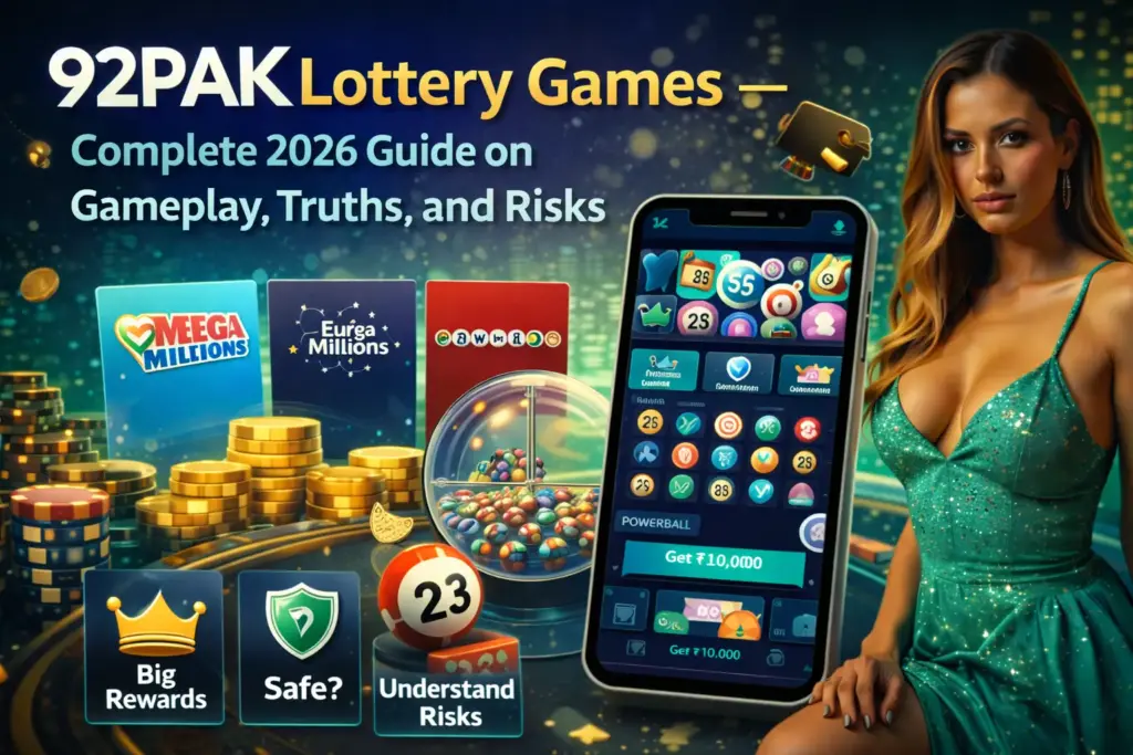 92PAK Lottery Games