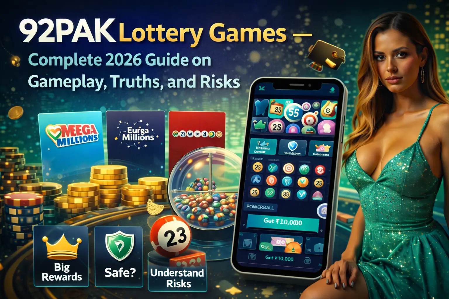 92PAK Lottery Games — Complete 2026 Guide on Gameplay, Truths, and Risks